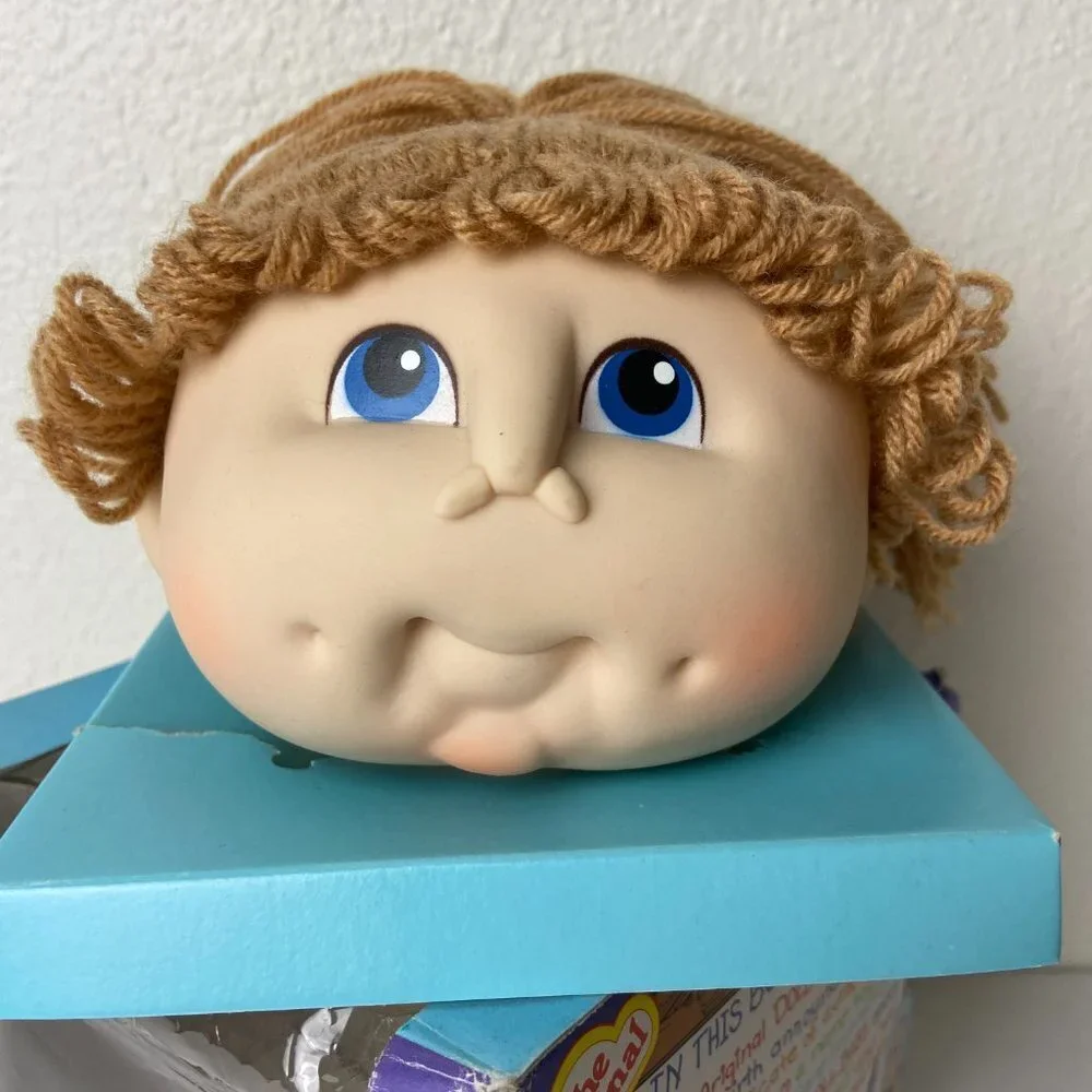 Vintage 1984 The Original Doll Baby Head by Martha Nelson Thomas Hong Kong
